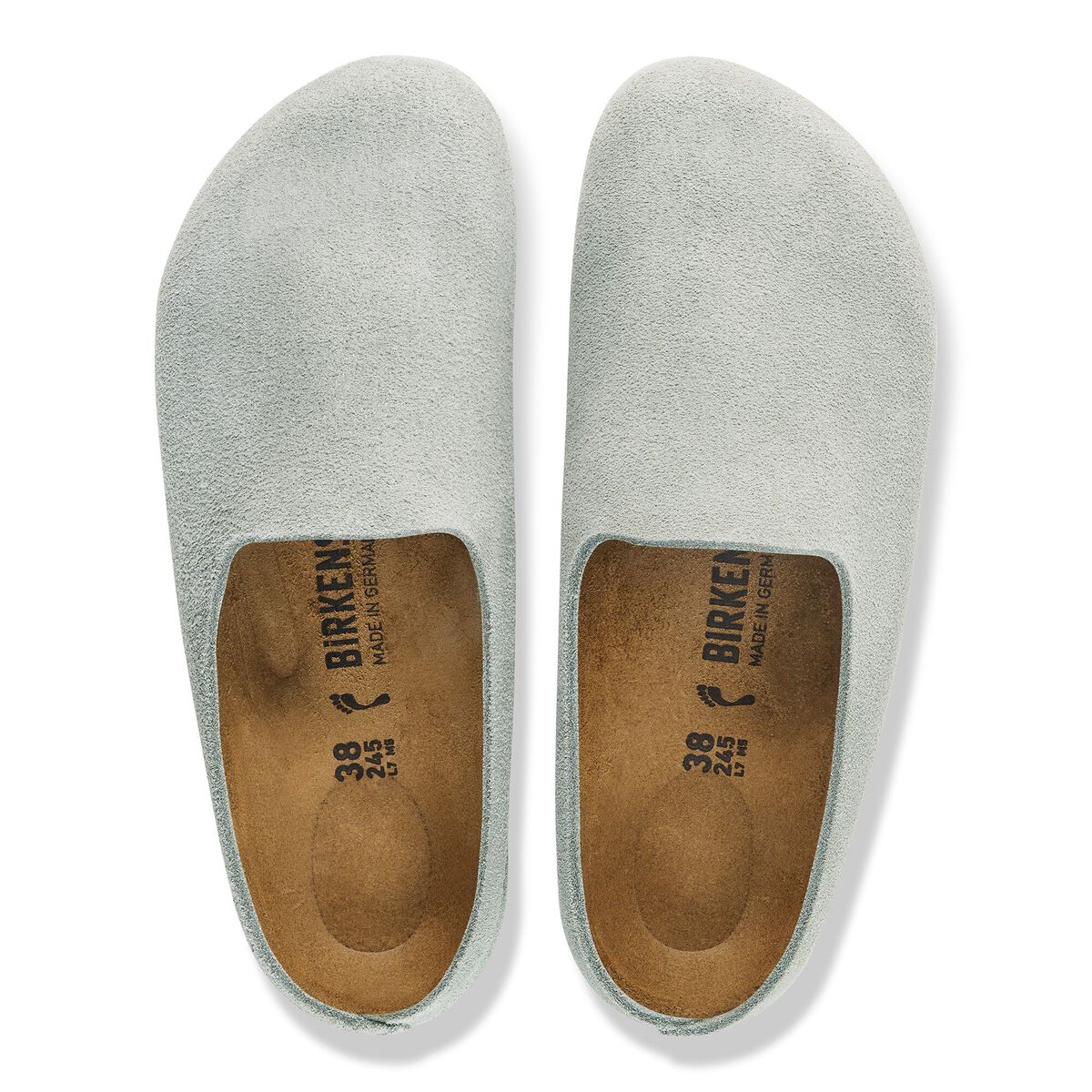 Birkenstock Amsterdam Wrapped Suede Leather