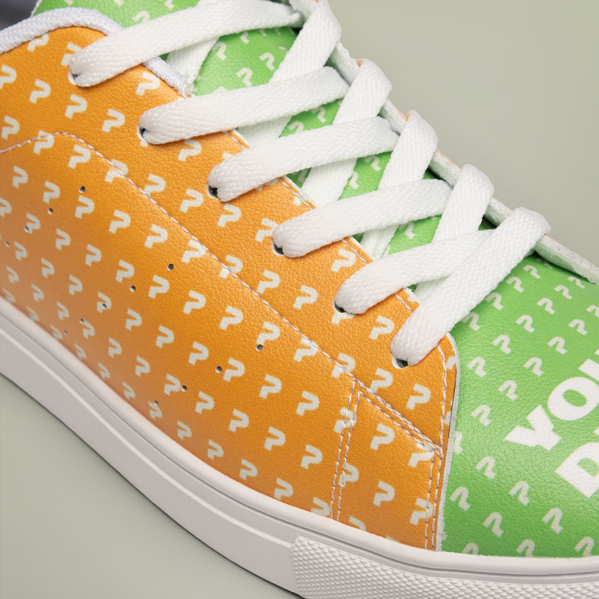 TEEMCW Women's Low-Top Leather Sneakers
