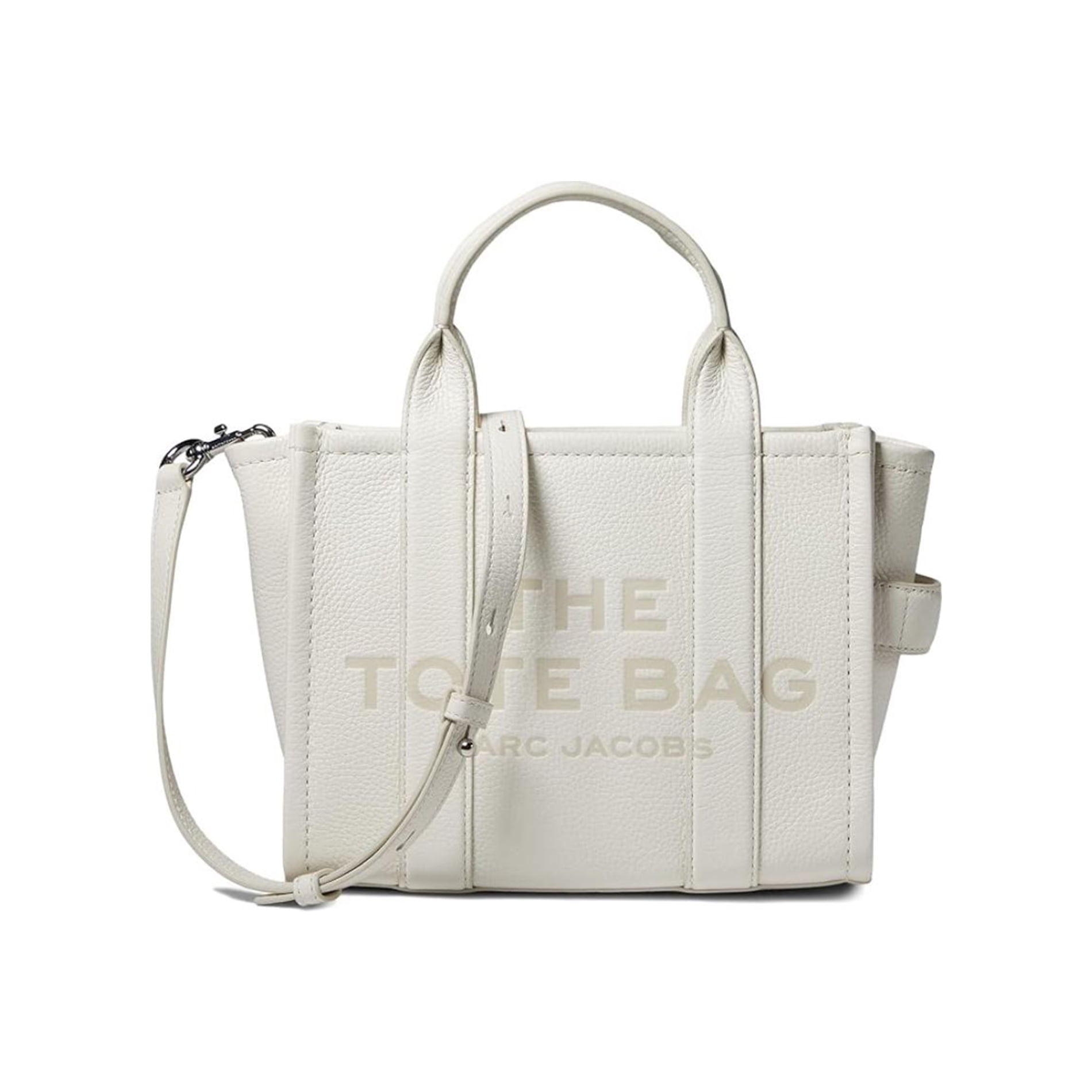 Womens The Small Tote Cotton/Silver Color H009L01SP21-140 One Size