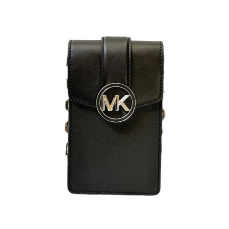 Womens Carmen Small Logo Smartphone Crossbody Bag (Black/Silver)35H3SNMC5L-001