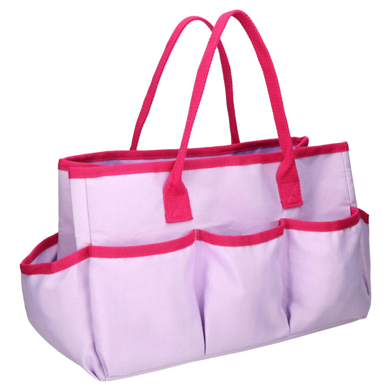 Carry-All Teacher Tote Bag Organizer, Pink
