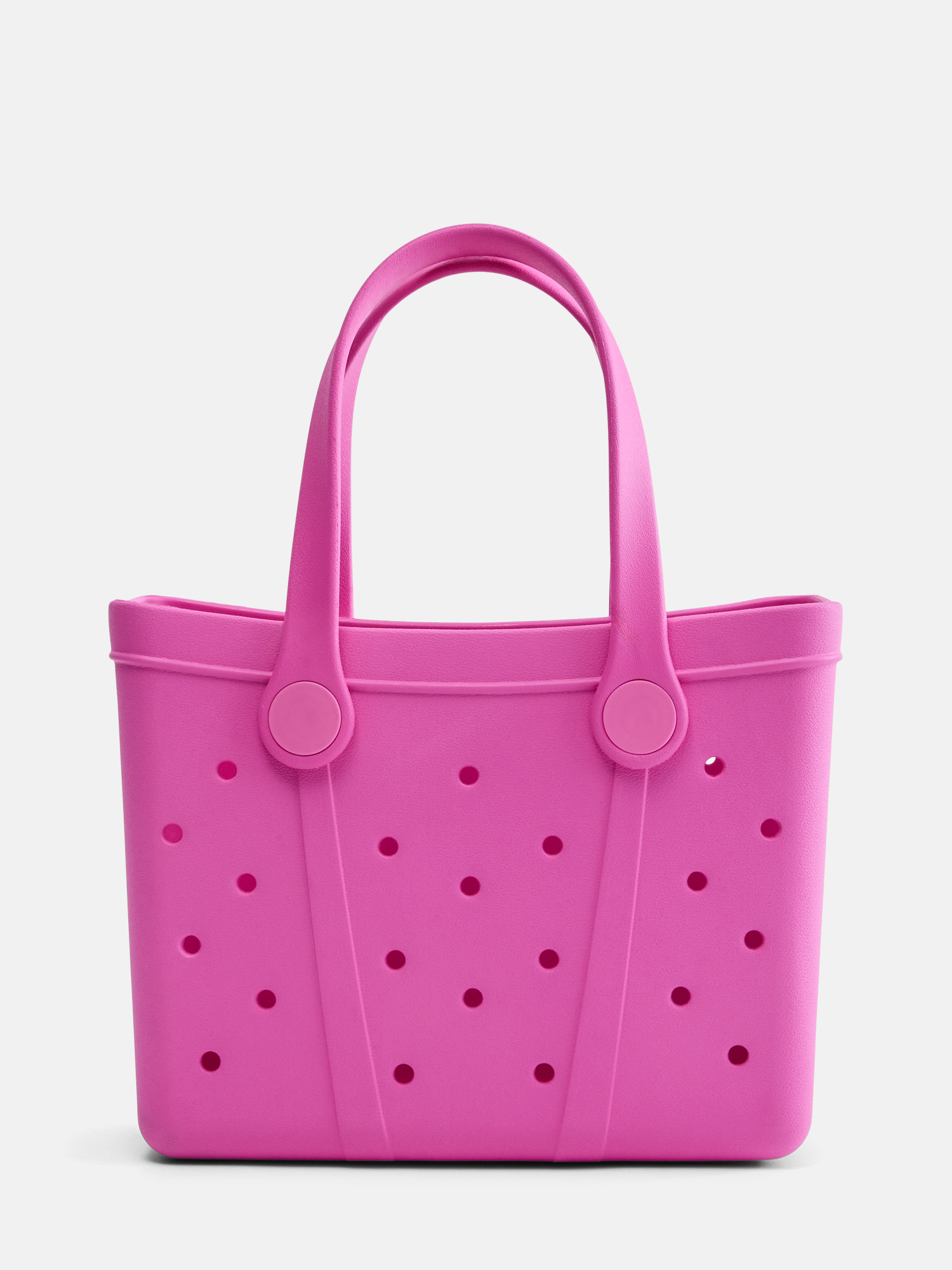 Women's Waterproof EVA Mini Beach Tote Bag, Pink