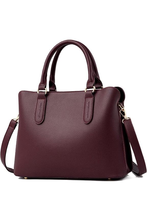 Womens Tote Bags Top Handle Satchel Handbags PU Faux Leather Tassel Shoulder Crossbody Bag Purse