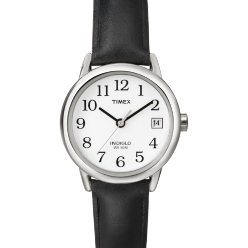 Easy Reader® 25mm Leather Strap Watch