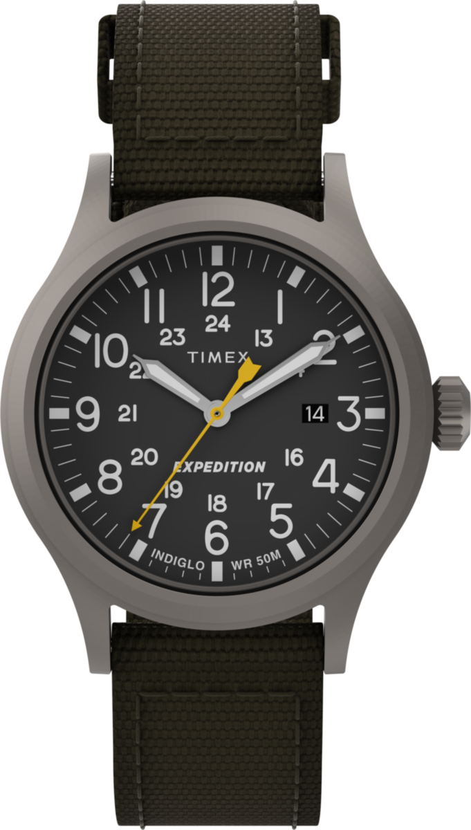 Expedition Scout 40mm Fabric Strap Watch