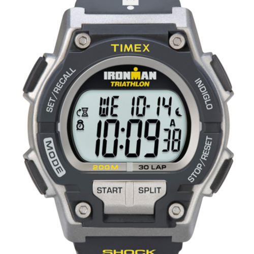IRONMAN Original 30 Shock Full-Size Resin Strap Watch
