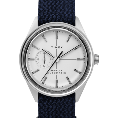 Marlin® Jet Automatic 38mm Fabric Strap Watch