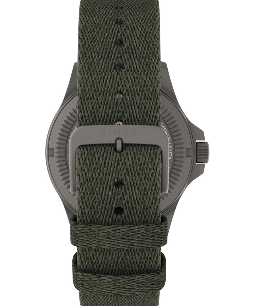 Expedition® Field Post Titanium Automatic 41mm Recycled Fabric Strap Watch