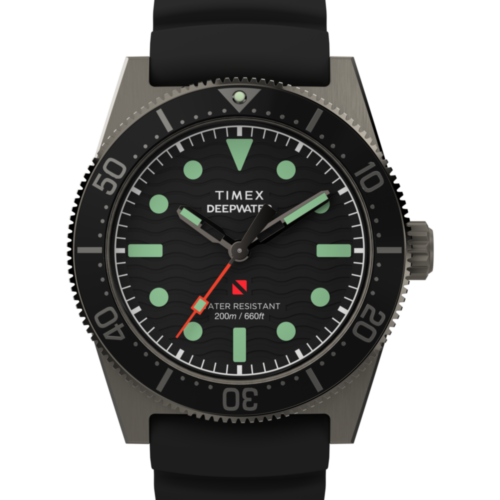 Deepwater Reef 200 41mm Synthetic Rubber Strap Watch
