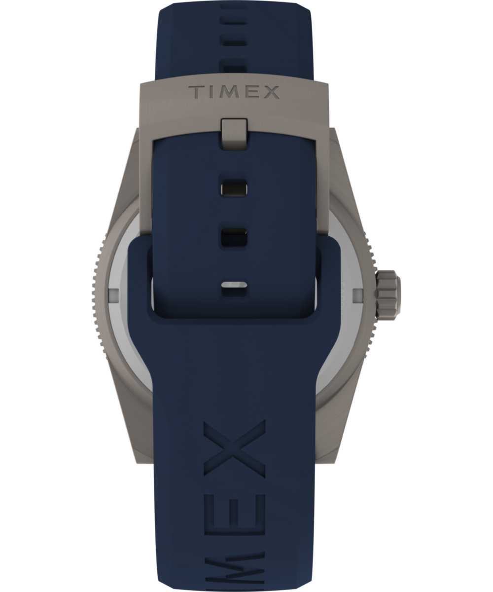 Deepwater Reef 200 GMT 41mm Synthetic Rubber Strap Watch