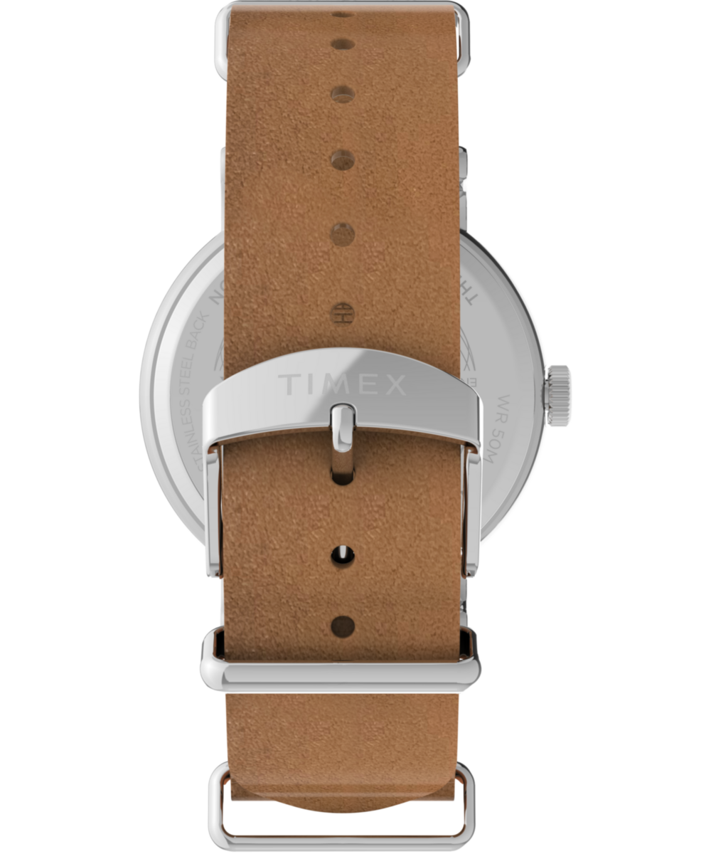 Weekender 40mm Leather Strap Watch