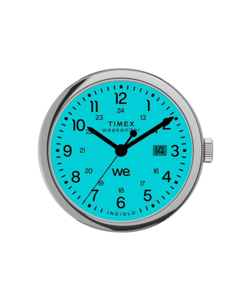 Weekender 40mm Leather Strap Watch