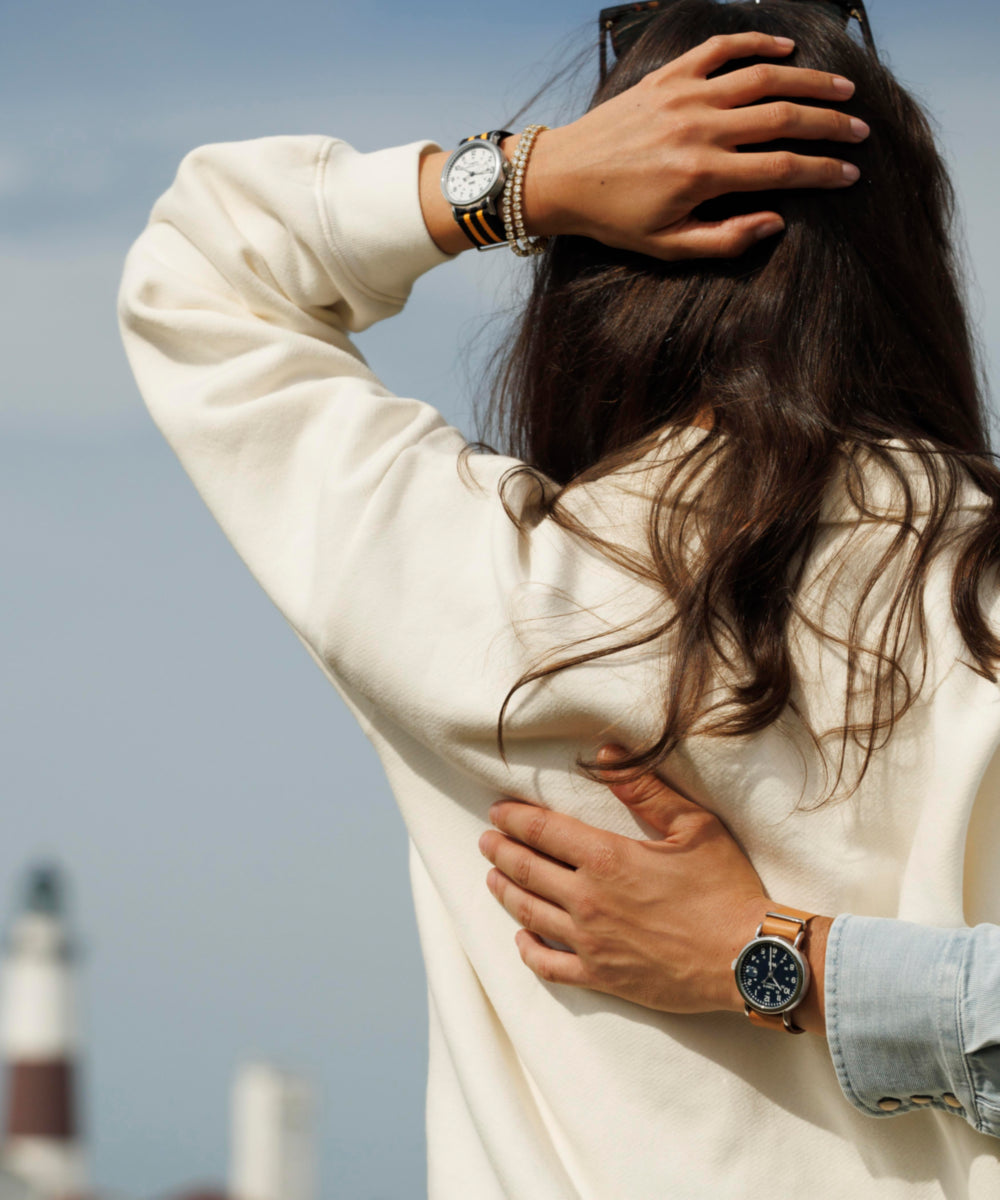 Weekender 40mm Leather Strap Watch