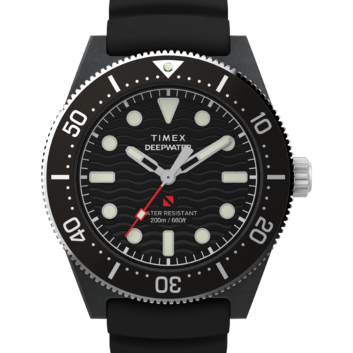 Deepwater Reef 200 XCF 43mm Synthetic Rubber Strap Watch