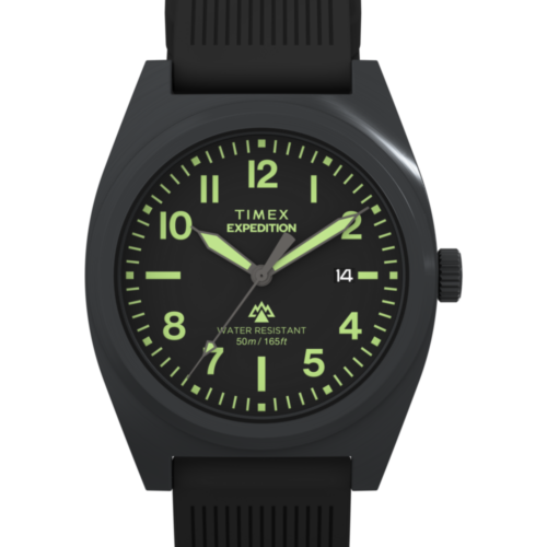 Expedition® Capstone 39mm Silicone Strap Watch