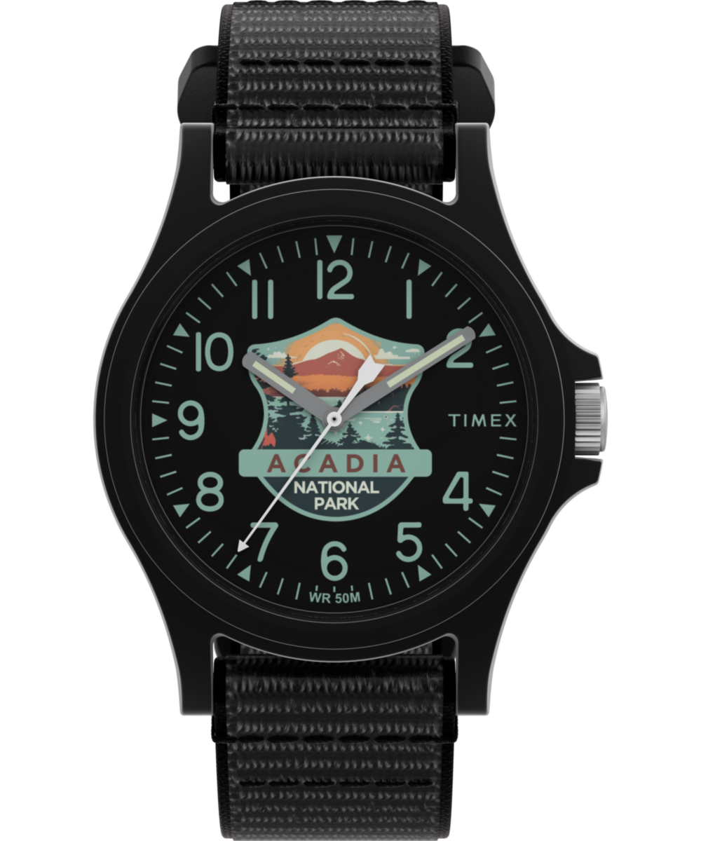 Timex Acadia National Park 40mm Fabric Strap Watch