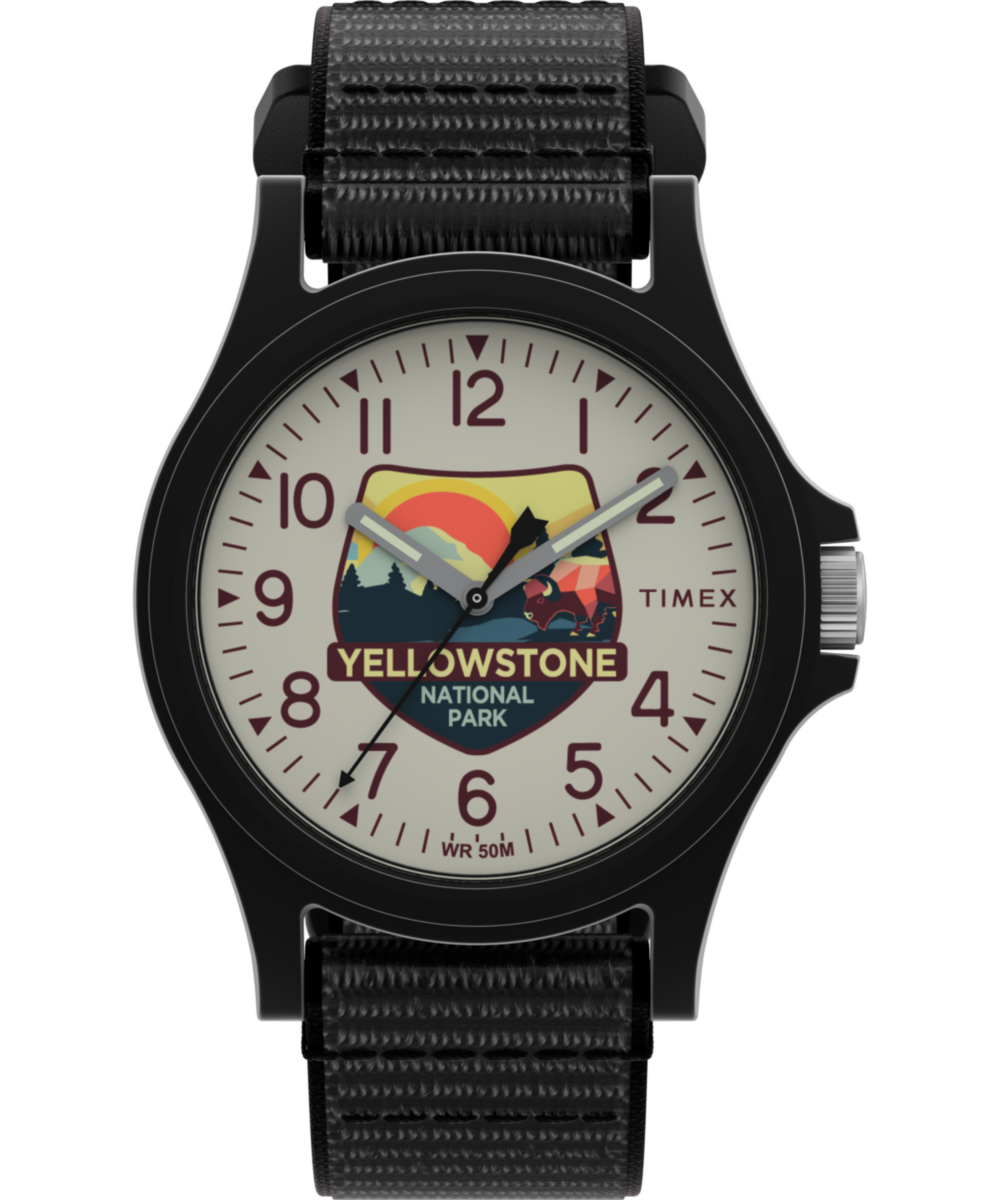 Timex Yellowstone National Park 40mm Fabric Strap Watch