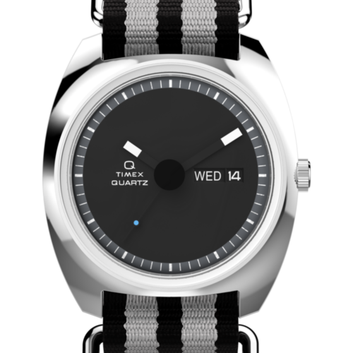 Q Timex® 1975 Enigma 37mm Fabric Strap Watch