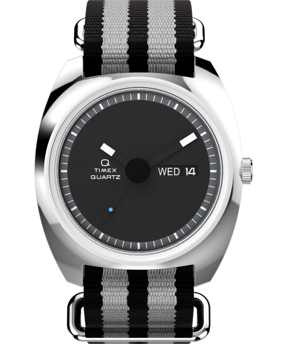 Q Timex® 1975 Enigma 37mm Fabric Strap Watch