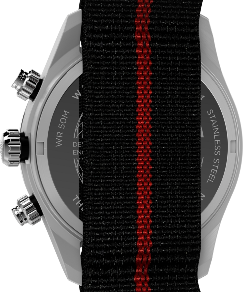 Waterbury Heritage Chronograph 39mm Fabric Strap Watch