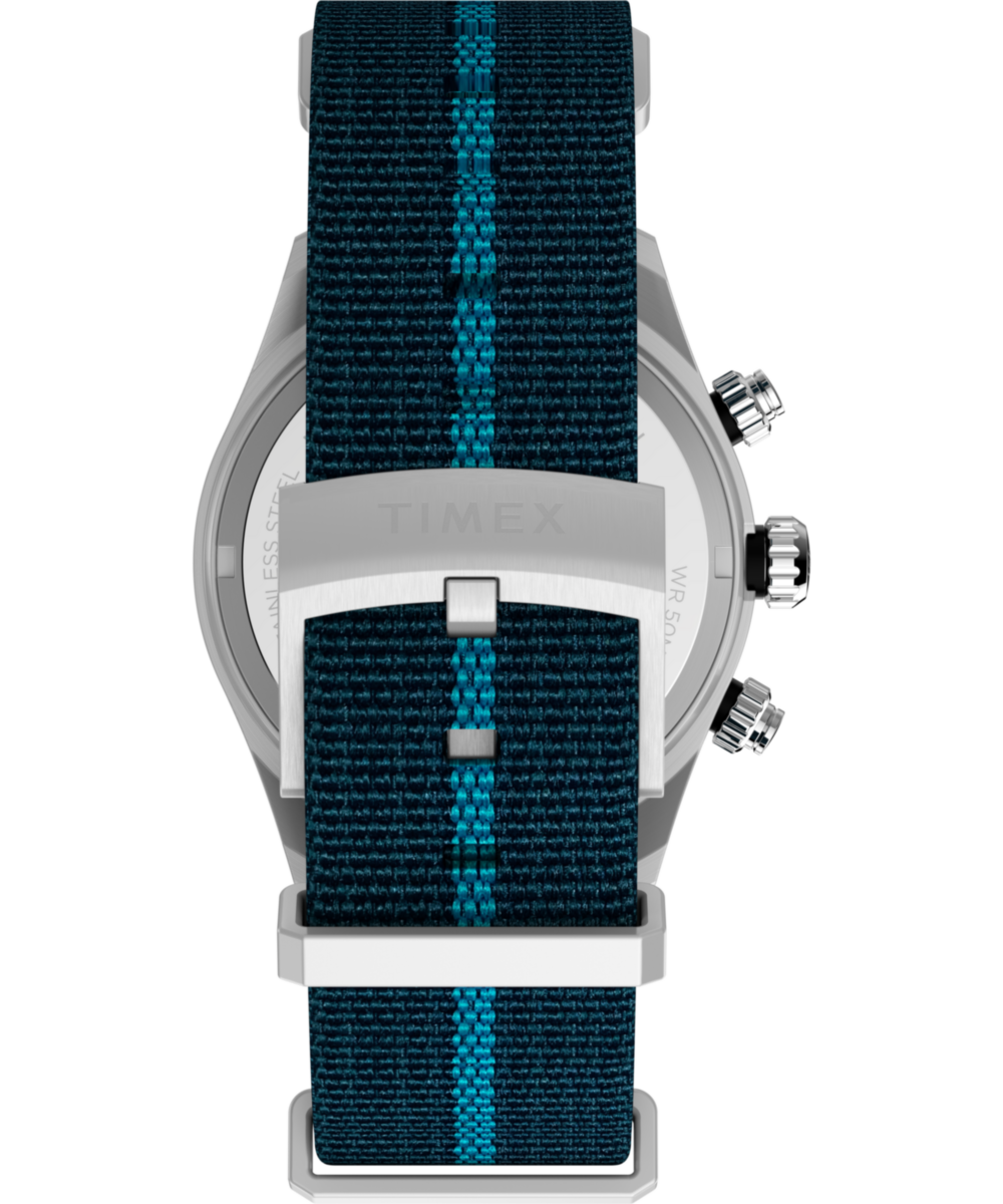 Waterbury Heritage Chronograph 39mm Fabric Strap Watch