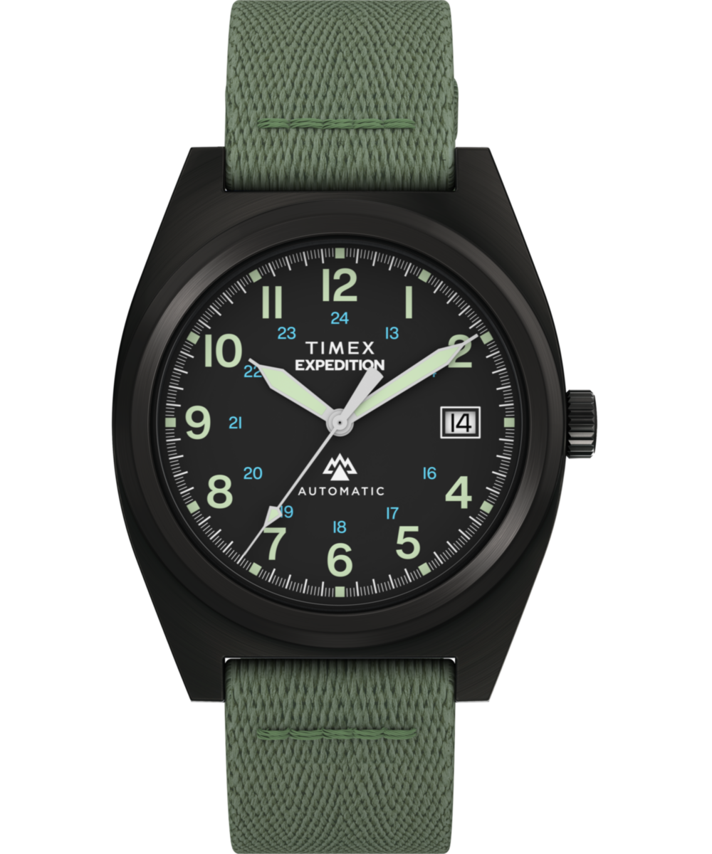 Expedition® Capstone Automatic 39mm Eco-Conscious Fabric Strap Watch
