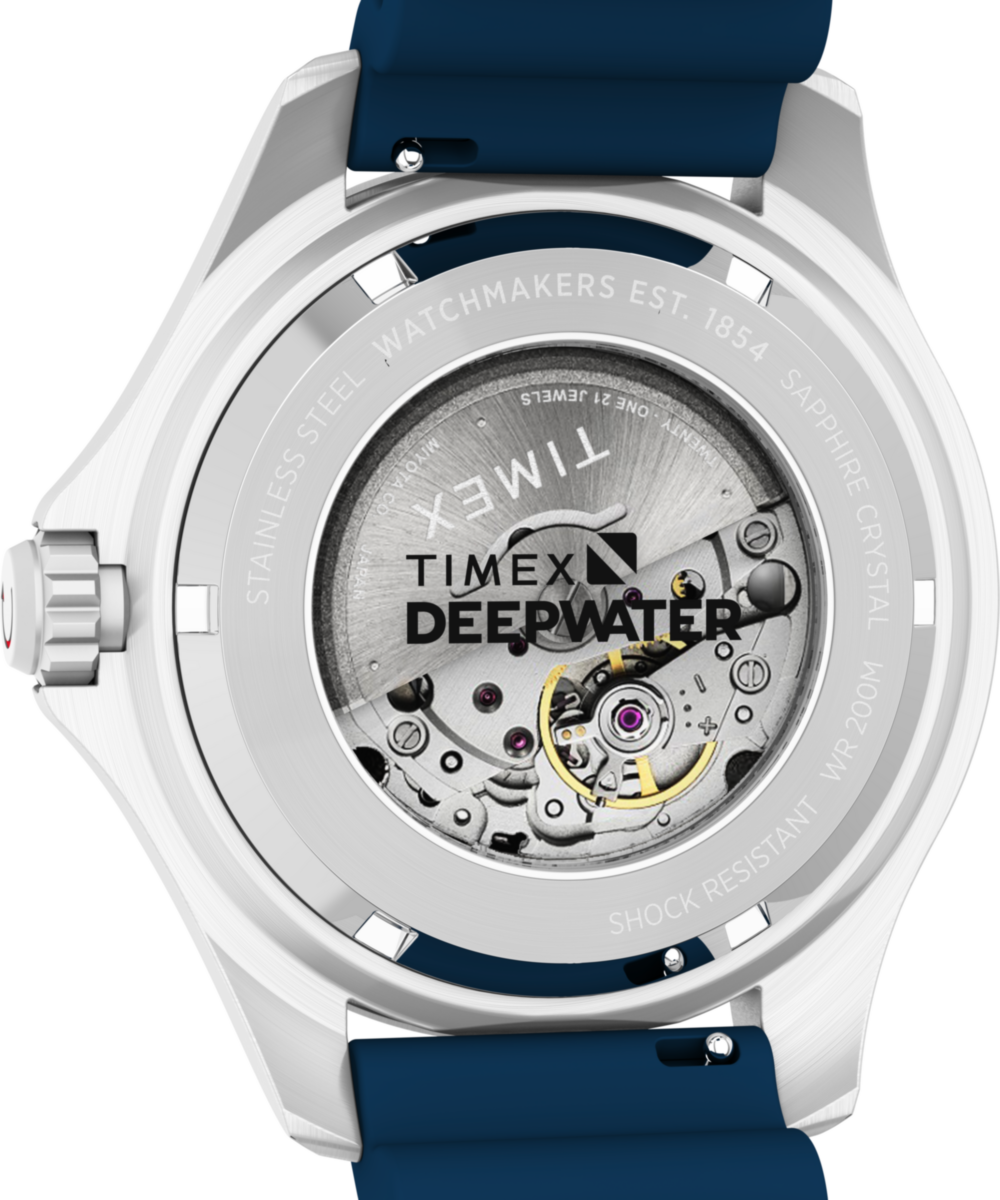 Deepwater Meridian 200 Automatic 44mm HNBR Rubber Strap Watch
