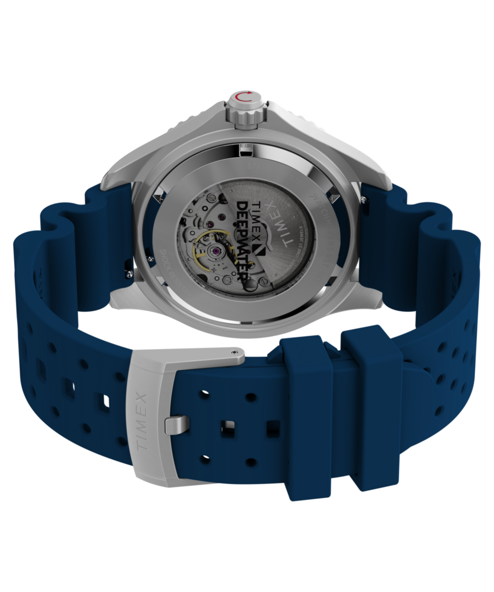 Deepwater Meridian 200 Automatic 44mm HNBR Rubber Strap Watch