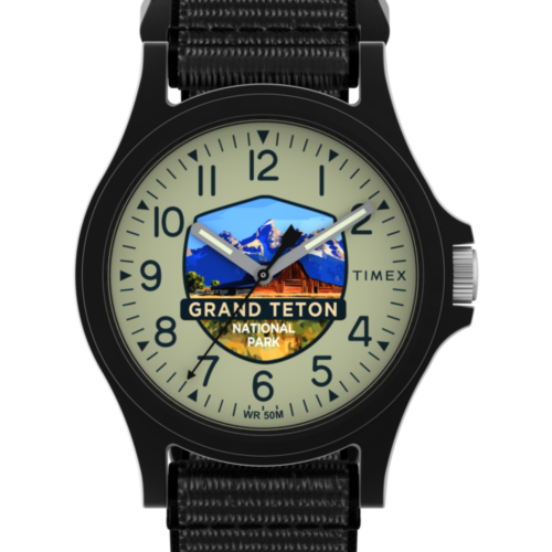 Timex Grand Teton National Park 40mm Fabric Strap Watch