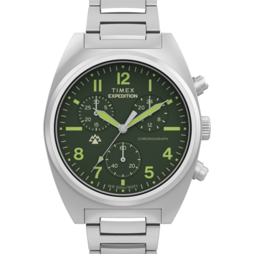 Expedition® Capstone Chronograph 41mm Stainless Steel Bracelet Watch