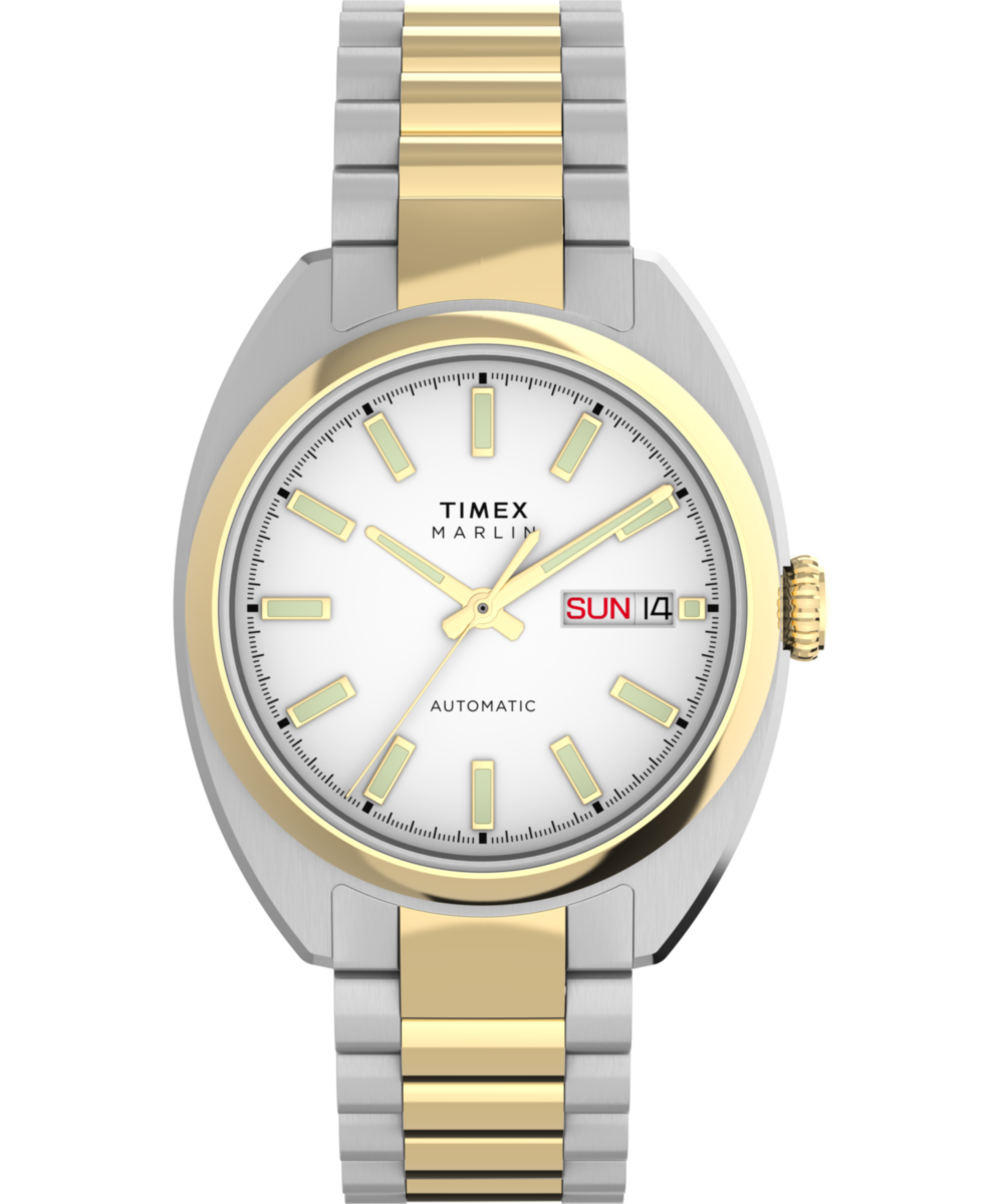Marlin® Draper Automatic 37mm Stainless Steel Bracelet Watch