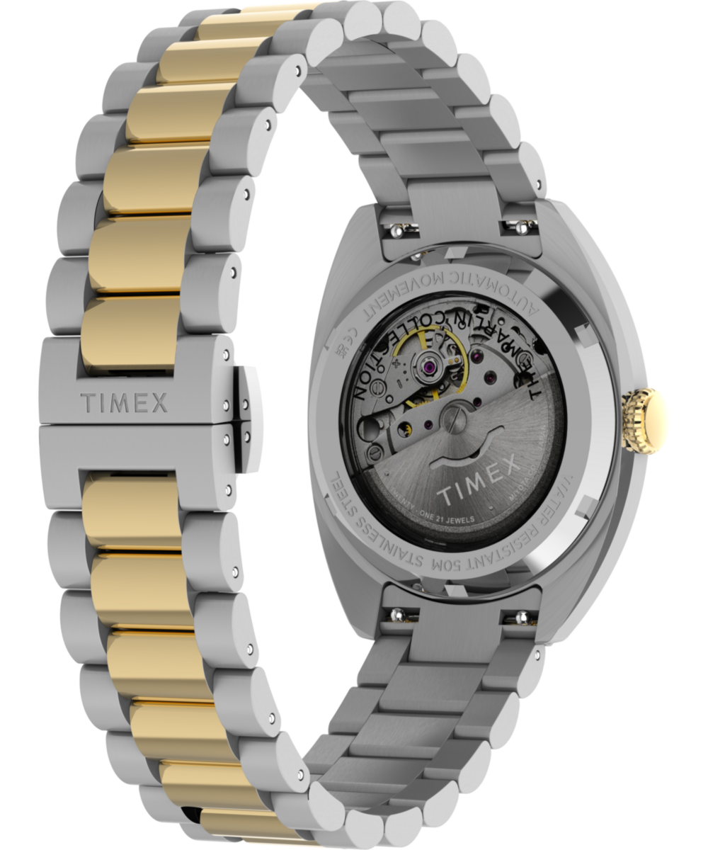 Marlin® Draper Automatic 37mm Stainless Steel Bracelet Watch