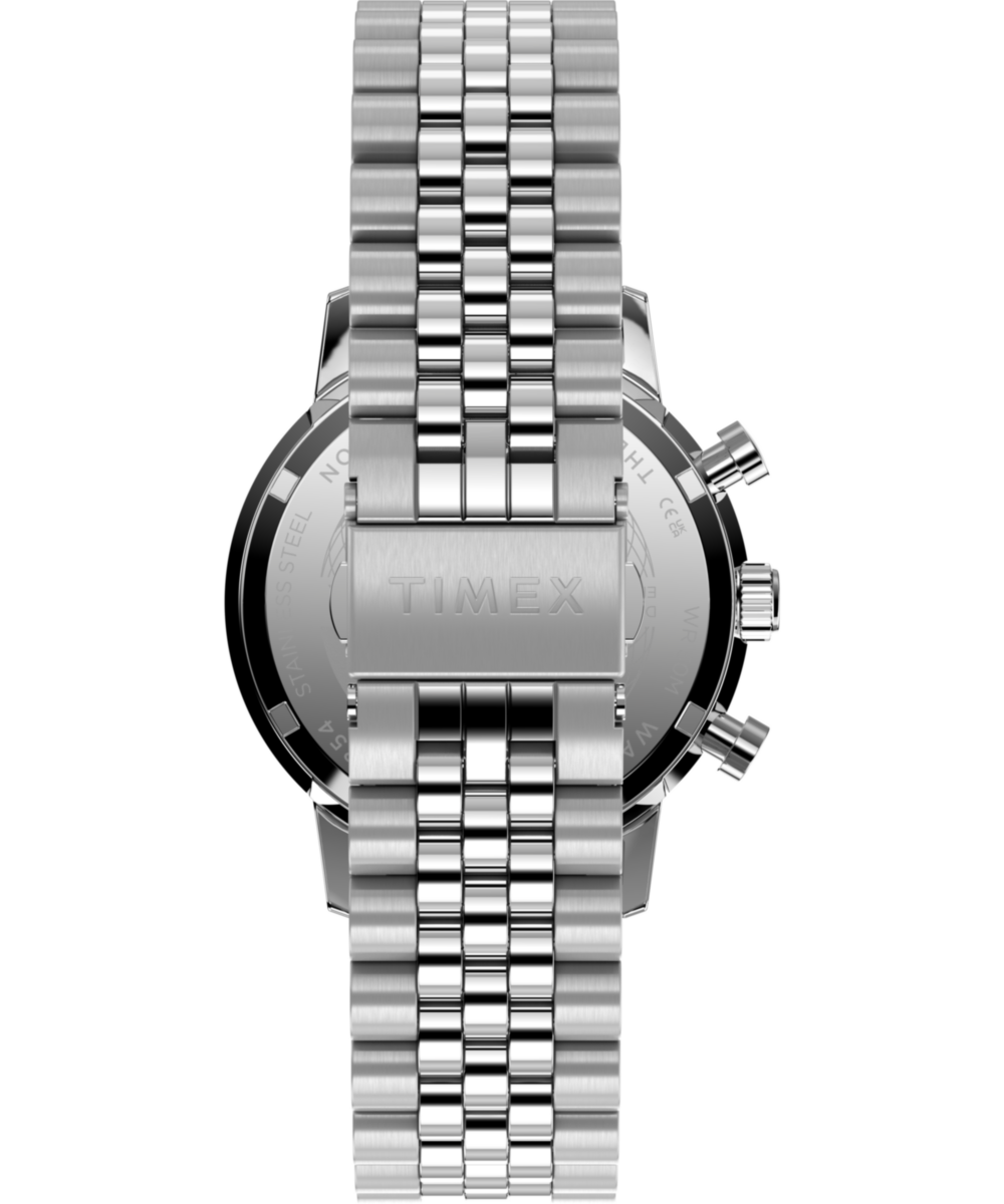Marlin® Chronograph Tachymeter 40mm Stainless Steel Bracelet Watch