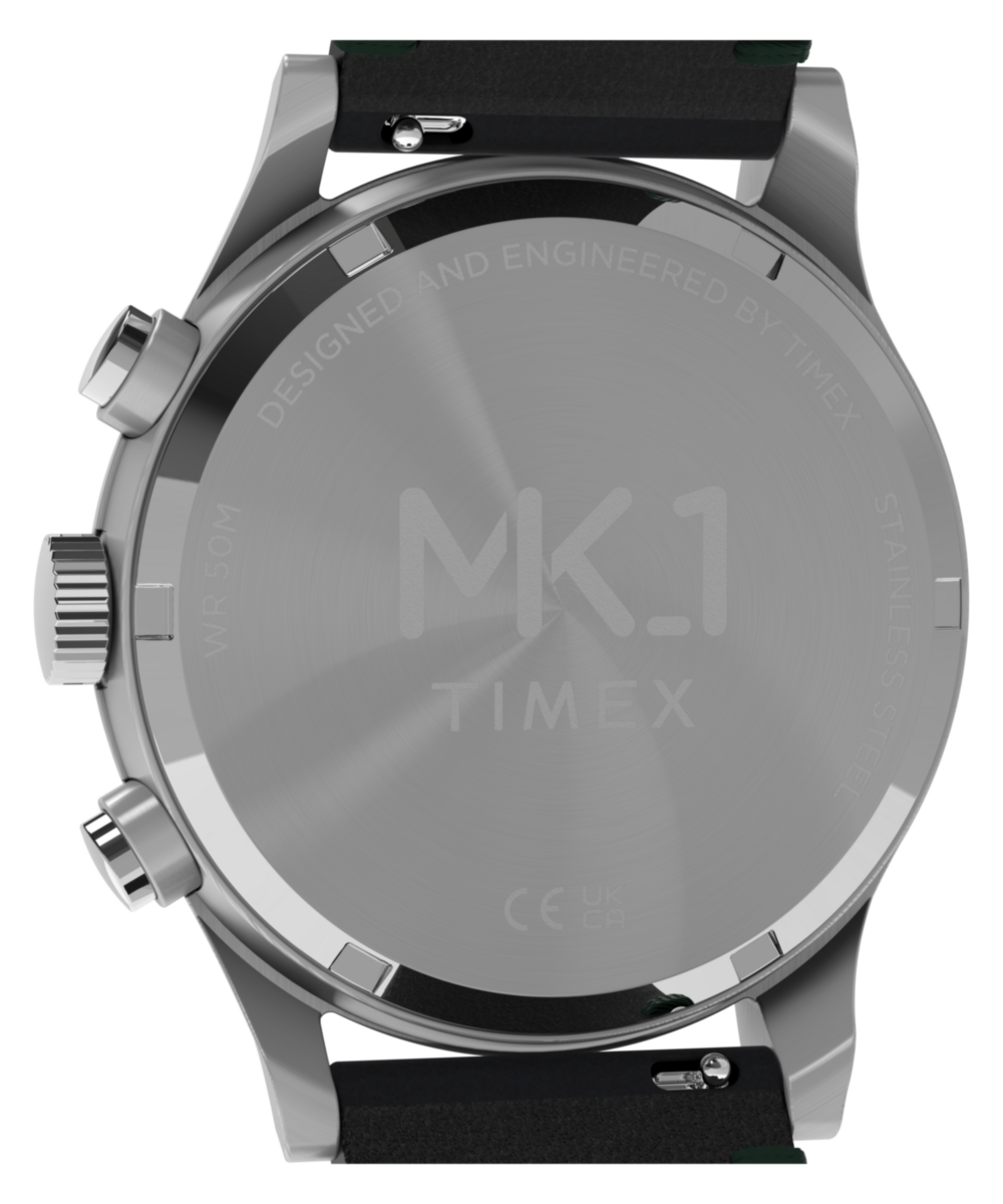 MK1® Chronograph 40mm Leather Strap Watch