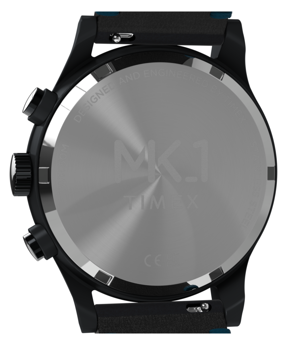 MK1® Chronograph 40mm Leather Strap Watch