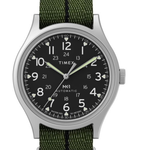 MK1 Automatic 40mm Fabric Strap Watch