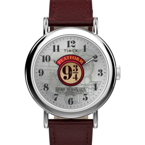 Harry Potter x Timex Weekender Platform 9 3/4 37mm Leather Strap Watch