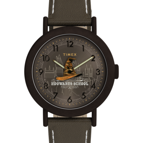 Harry Potter x Timex Weekender Sorting Hat 37mm Leather Strap Watch