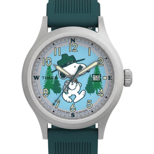Peanuts® x Timex Expedition® Scout 40mm Silicone Strap Watch