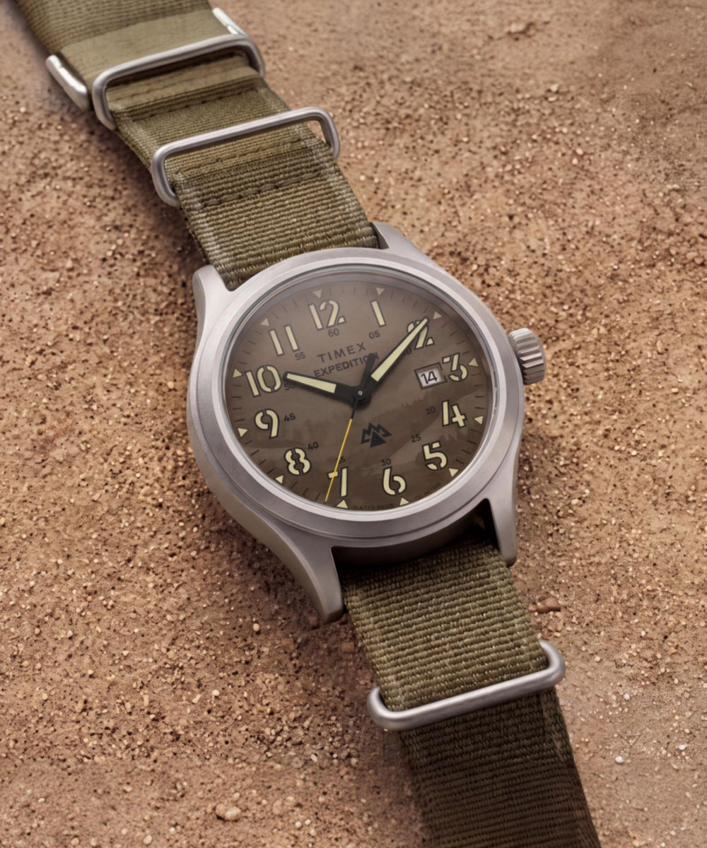 Expedition® Sierra 40mm Fabric Strap Watch