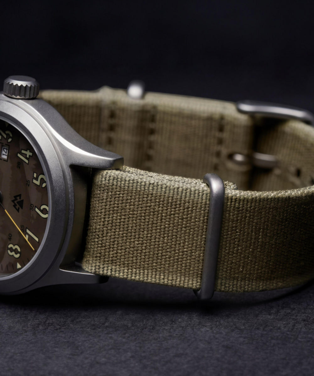 Expedition® Sierra 40mm Fabric Strap Watch