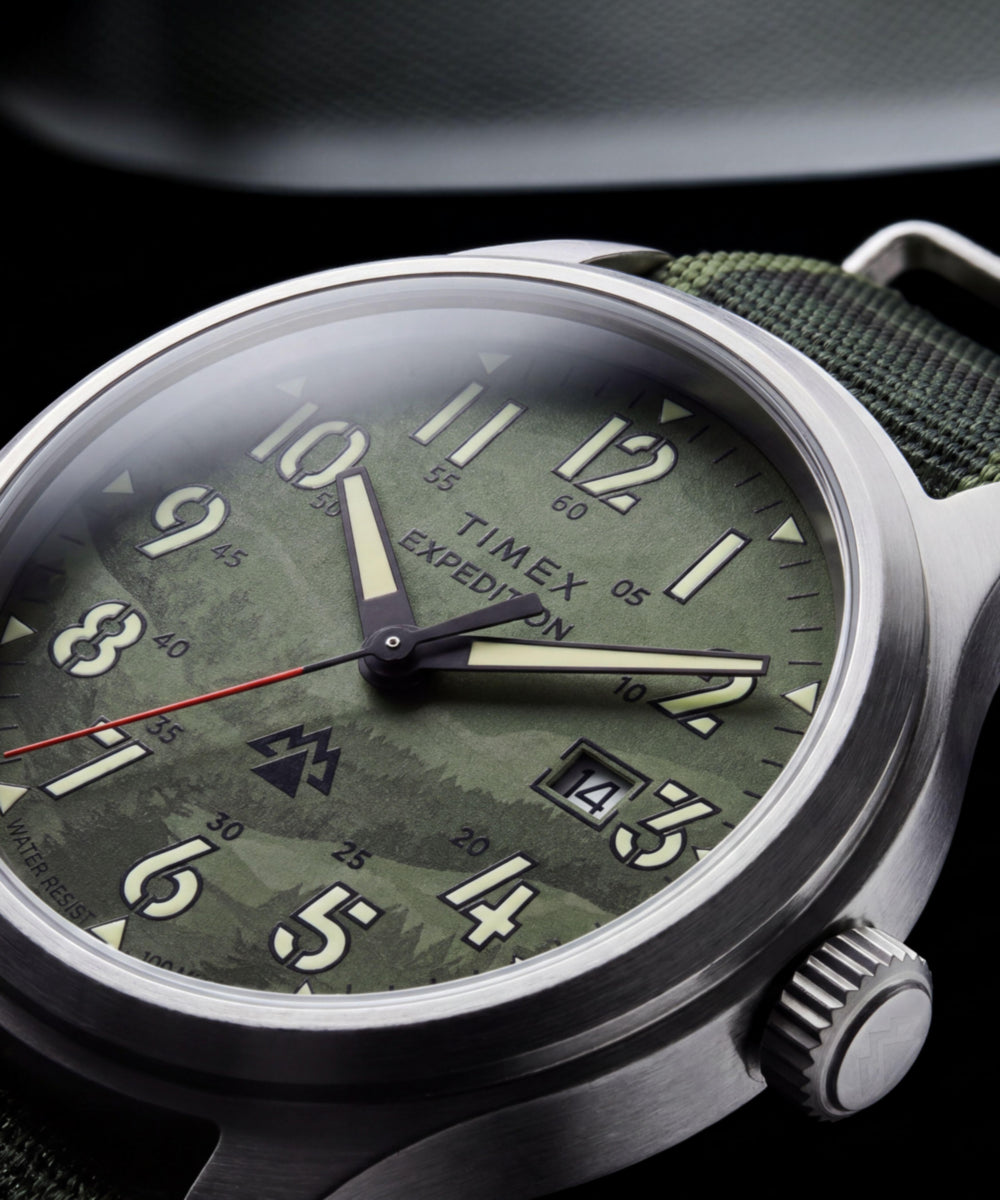 Expedition® Sierra 40mm Fabric Strap Watch