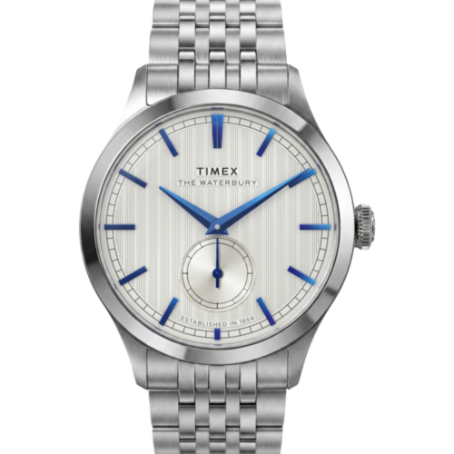 Waterbury Classic Sub-Second 39mm Stainless Steel Bracelet Watch