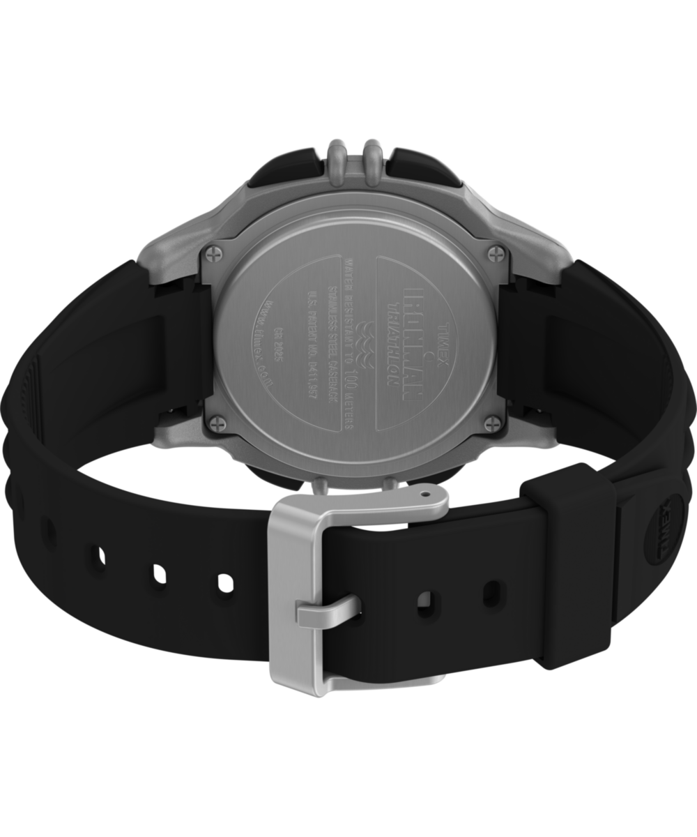 TIMEX® IRONMAN® Flix 100 Lap 42mm PU Strap Watch