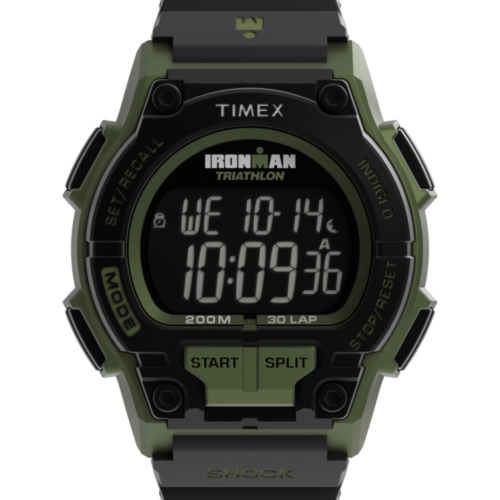 TIMEX® IRONMAN® Shock Endure 42mm Resin Strap Watch