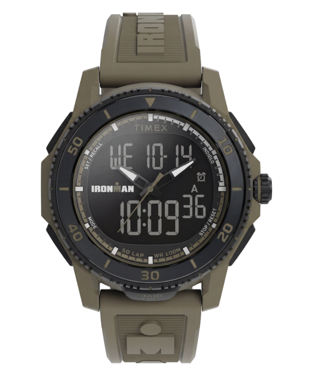 TIMEX® IRONMAN® Adrenaline 46.5mm Resin Strap Watch