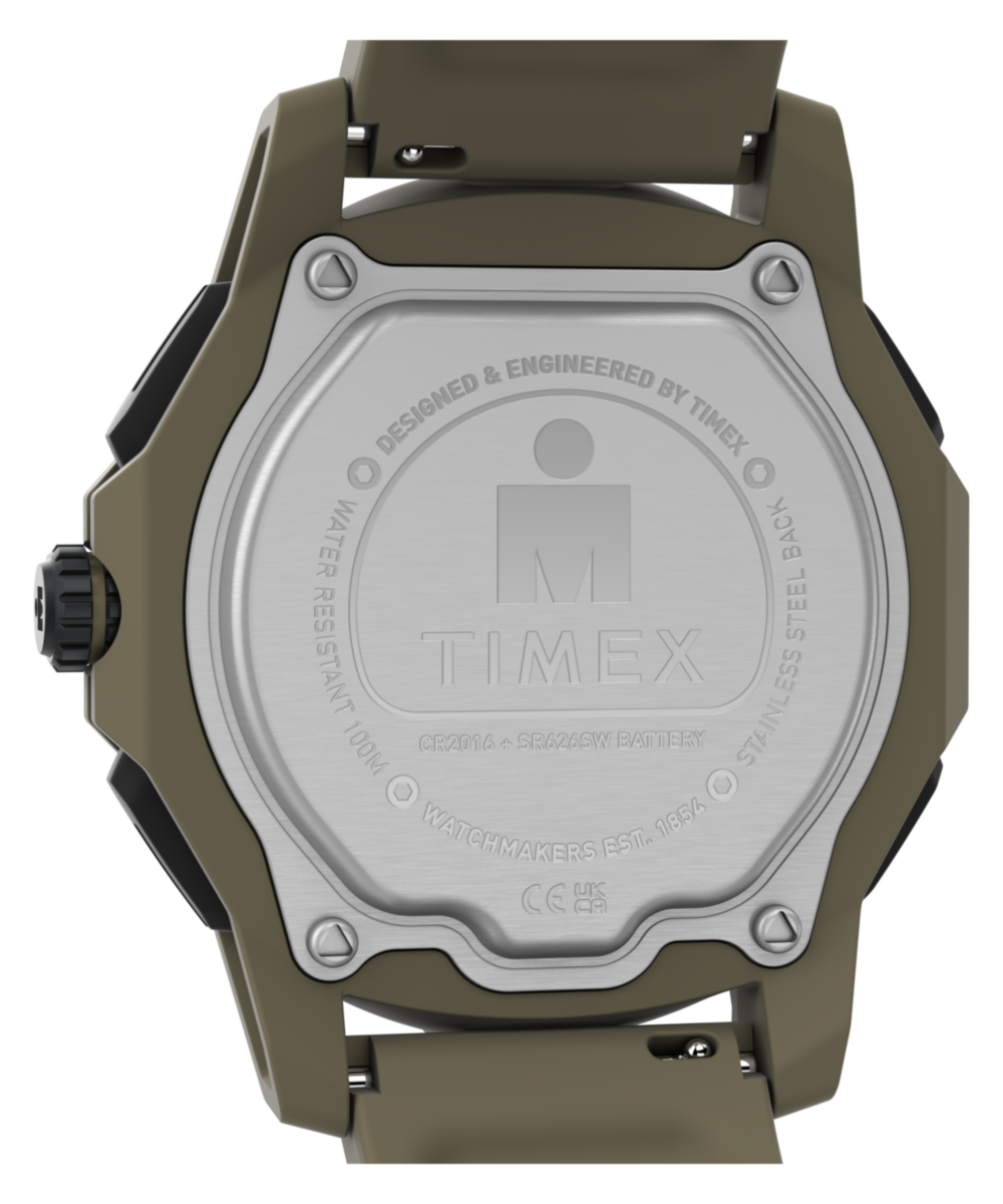 TIMEX® IRONMAN® Adrenaline 46.5mm Resin Strap Watch