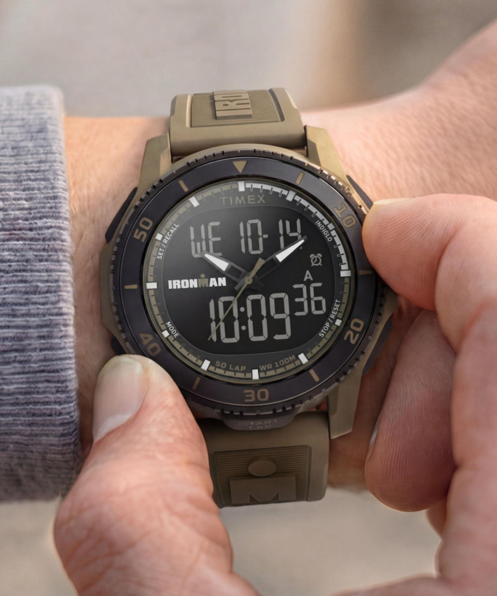 TIMEX® IRONMAN® Adrenaline 46.5mm Resin Strap Watch
