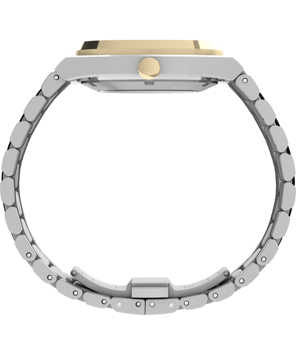 Timex® Automatic E Line 38mm Stainless Steel Bracelet Watch