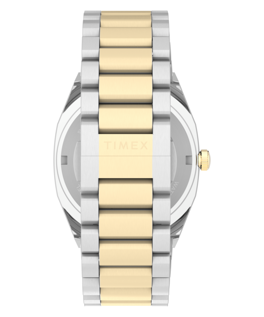 Timex® Automatic E Line 38mm Stainless Steel Bracelet Watch